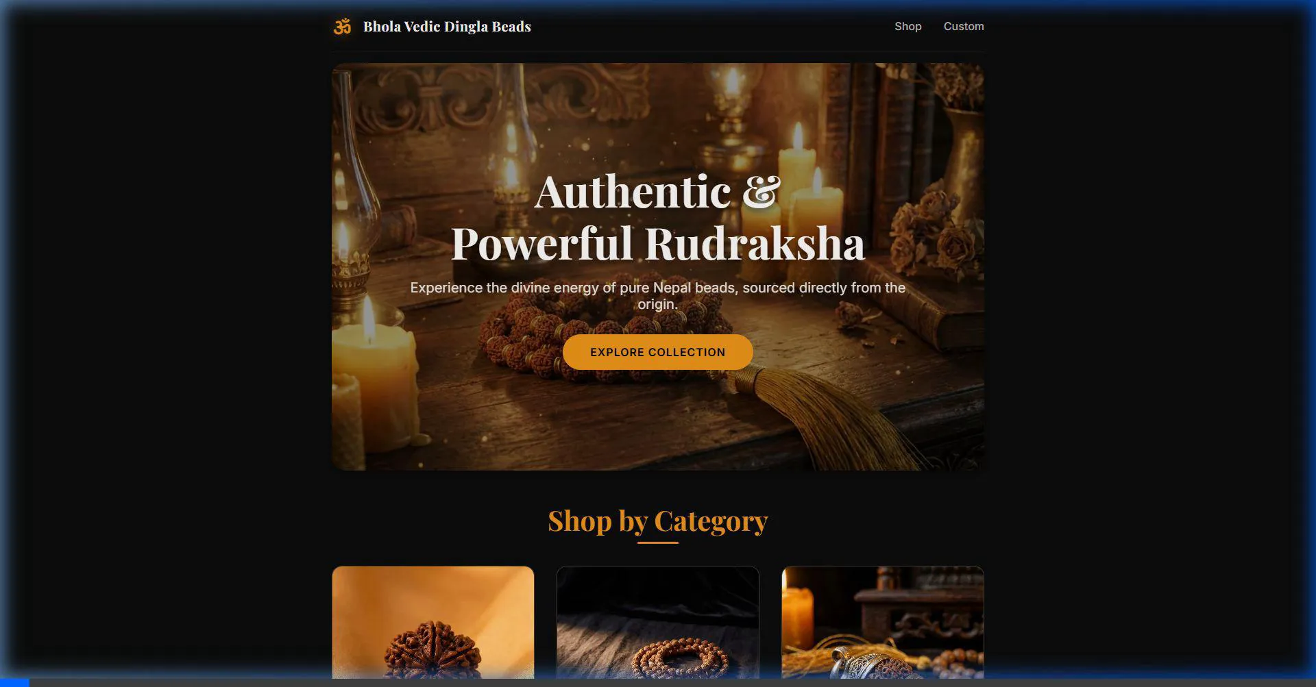 Bhola Vedic Dingla Beads