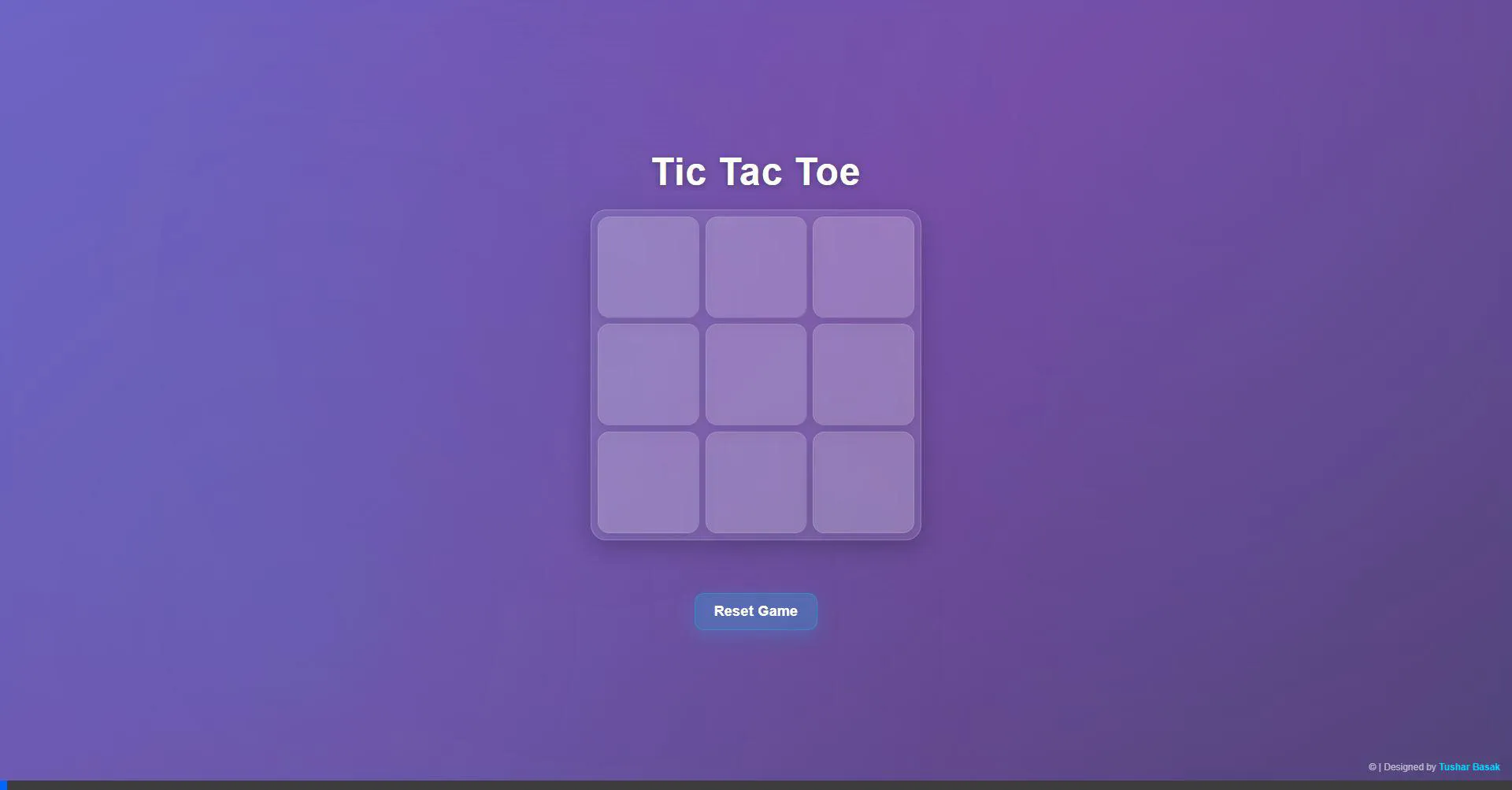 Tic-Tac-Toe Game